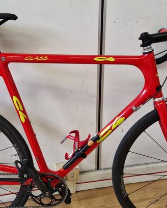bici corsa in carbonio C4 monocorona, mis. 56