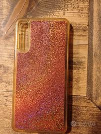 Cover con acqua e glitter