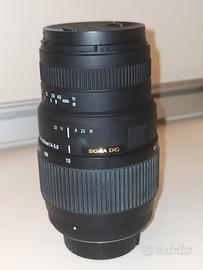 Sigma 70-300 f/4-5.6 macro x Nikon