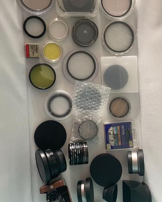 Filtri vari per macchine fotografiche