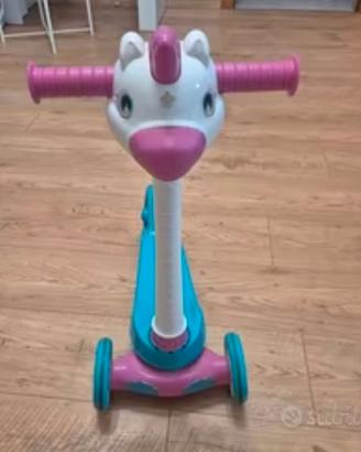 Monopattino Clementoni bambina unicorno