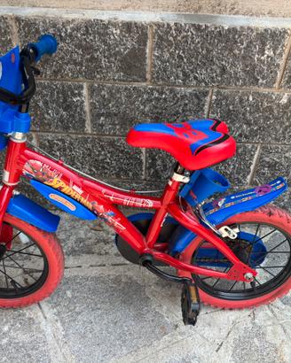 Bici spiderman 3 -5 anni