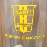 4 VECCHI BICCHIERI BIANCOSARTI ANNI 60 VINTAGE