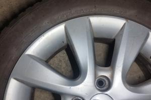 cerchi lega 15 con gomme invernali 
