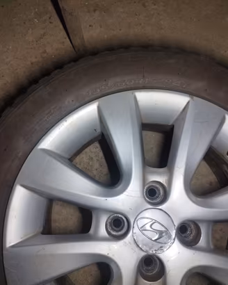 cerchi lega 15 con gomme invernali 