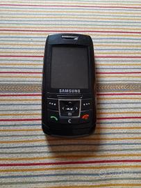 Telefono Samsung SGH-E250 nero a slitta