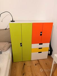armadio + scrivania + cassett bimbo (o bimba) ikea