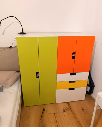 armadio + scrivania + cassett bimbo (o bimba) ikea