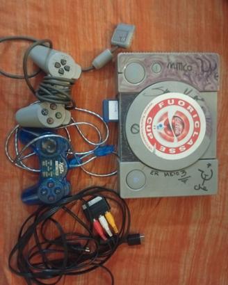 Ps1 completa con cavi controller e memory