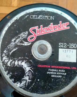 Celestion Sidewinder S12 150 - 12" / 8 Ohm / 150 W