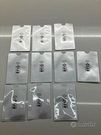 17 Custodie Blocco Protezione RFID carta credito