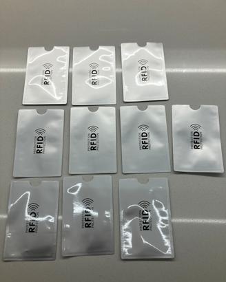 17 Custodie Blocco Protezione RFID carta credito