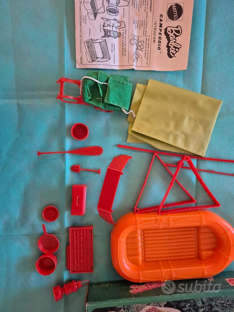 BARBIE CAMPEGGIO 1974 GIOCO VINTAGE RARISSIMO - Barbie camping Vintage Game
