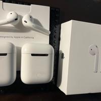 Airpods 2 case con ricarica wireless 