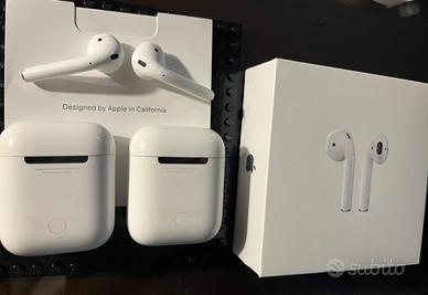 Airpods 2 case con ricarica wireless 