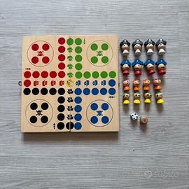 Gioco da Tavolo in Legno 4 Giocatori