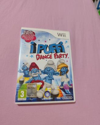 Gioco Wii I puffi dance party