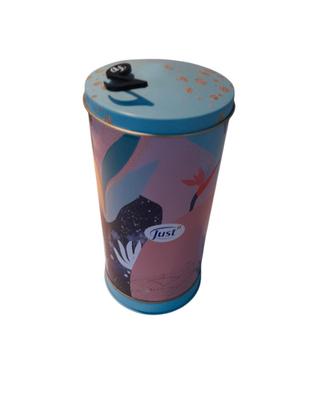 Splendido barattolo in latta da collezione