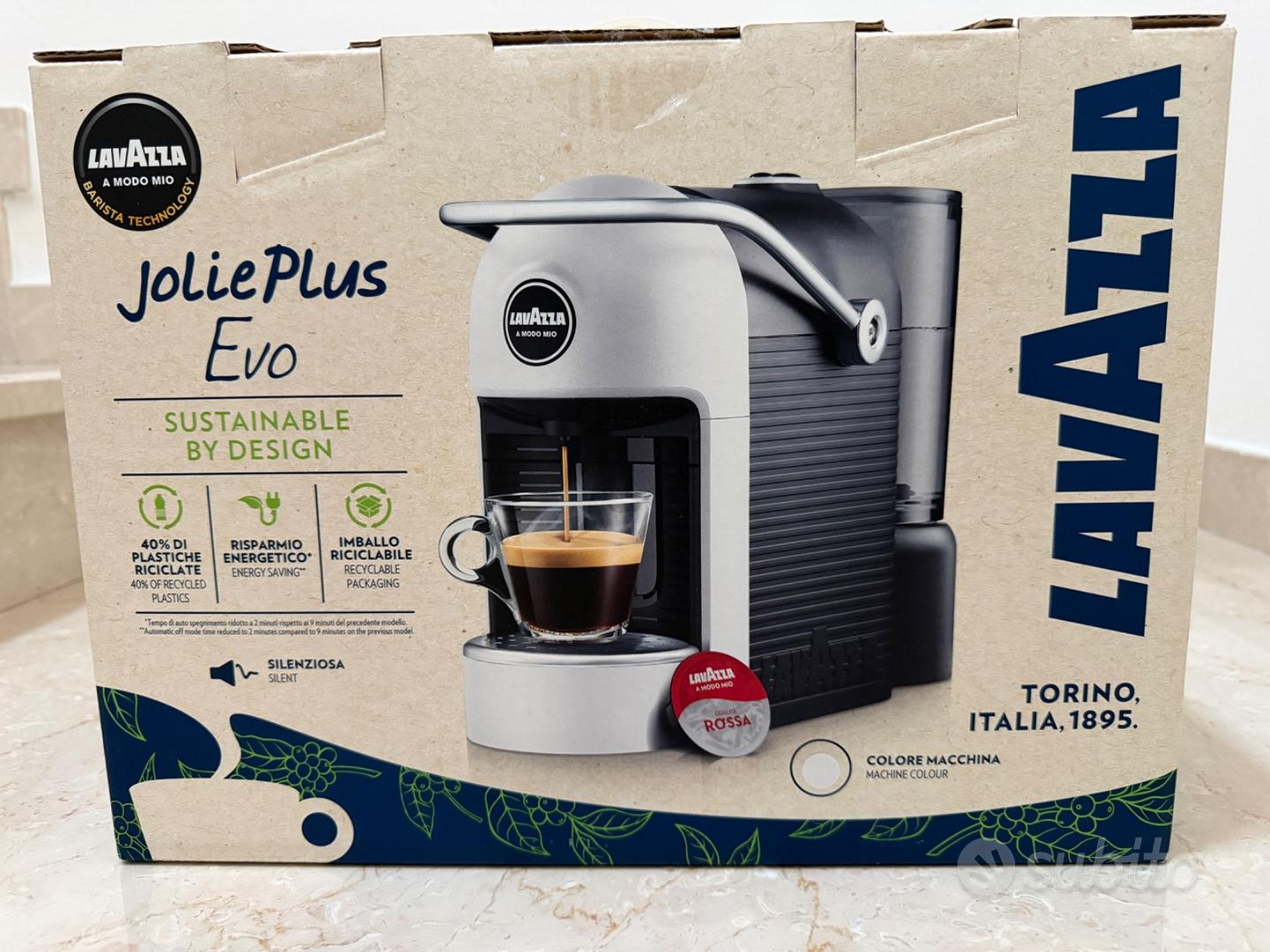 Lavazza macchina caffe capsule Jolie Plus Evo - Elettrodomestici In ...