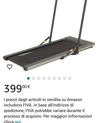 tapis roulant nuovo! prezzo di listino 400 euro!