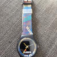 Orologio pubblicitario in plastica Yashica 