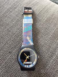 Orologio pubblicitario in plastica Yashica 
