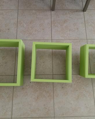 mensole quadrate 