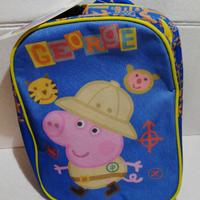Zaino asilo tempo libero George Peppa Pig