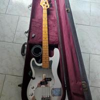 Basso mancino Replica Fender Steve Harris