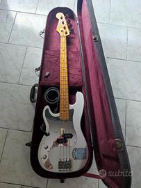 Basso mancino Replica Fender Steve Harris
