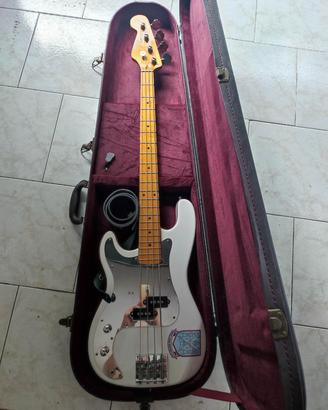 Basso mancino Replica Fender Steve Harris