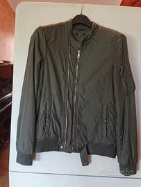 Giacca bomber verde oliva 