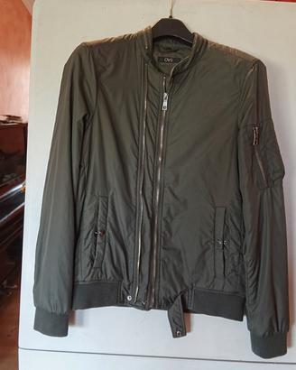 Giacca bomber verde oliva 