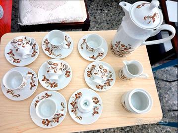 Servizio Caffè da 8 Royal Tettau 20pz Vintage 1960