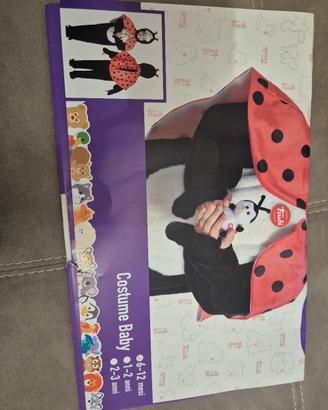 Costume Coccinella trudi carnevale