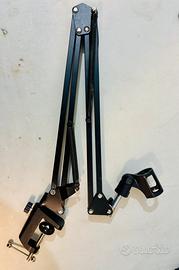 Asta microfono da tavolo