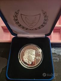 5 EURO ARGENTO 2023 CIPRO