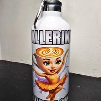 borraccia termica ballerina cappuccina brainroot 