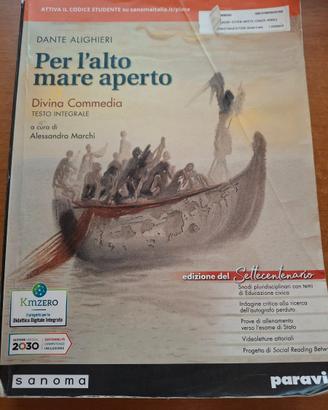 Per l'alto mare aperto, Divina commedia