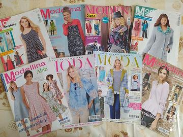 Lotto riviste con cartamodelli