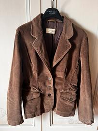 Giacca Blazer Vintage in Velluto a Coste