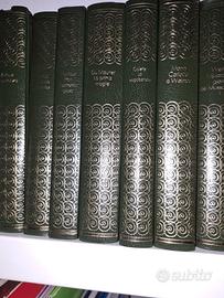 Collane di enciclopedia e narrativa classica.