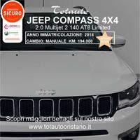 JEEP Compass 2.0 Multijet II aut. 4WD Limited