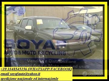 CHEVROLET AVALANCHE Muso,Airbag,Porte 2003 al 2010