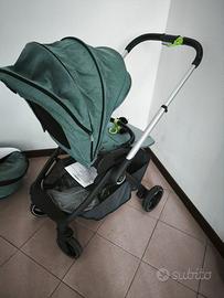 Tris ovetto, culla, passeggino Giordani. 