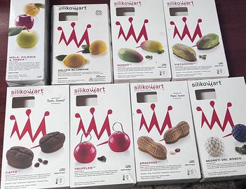 14 stampi/pasticceria/silikomart-frutta/realistica