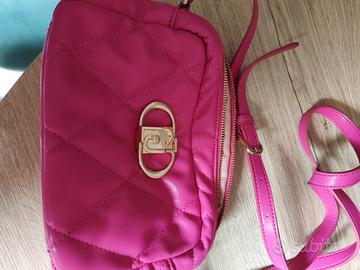 Borsa tracolla matelassè fuxia Liu Jo"