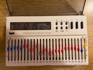 Cronotermostato digitale BPT TH 124.01 BB vers. 2
