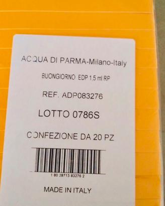 Acqua di parma originale