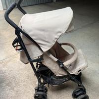 Passeggino Inglesina trip beige  chiusura ombrello